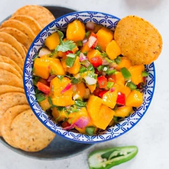 Mango Salsa - Recipe photo by currytrail