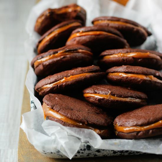 Dulce de Leche Sandwich Cookies - Recipe photo by Garden in the kitchen