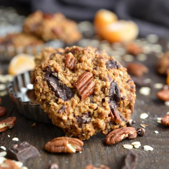 Pecan Chocolate Orange Cookies - Recipe photo by waffleandwhisk