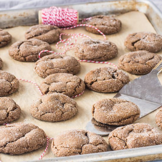 Molasses Ginger Cookies - Recipe photo by theitsybitsykitchen