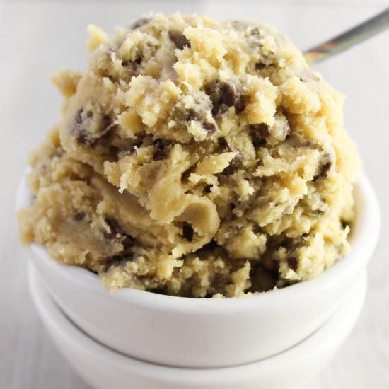 Edible Eggless Cookie Dough - Recipe photo by bakingyouhappier