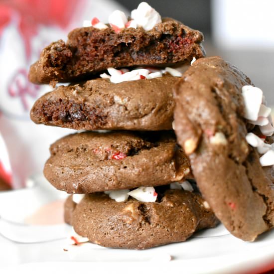 Gluten Free Peppermint Cookies - Recipe photo by living freely gluten free