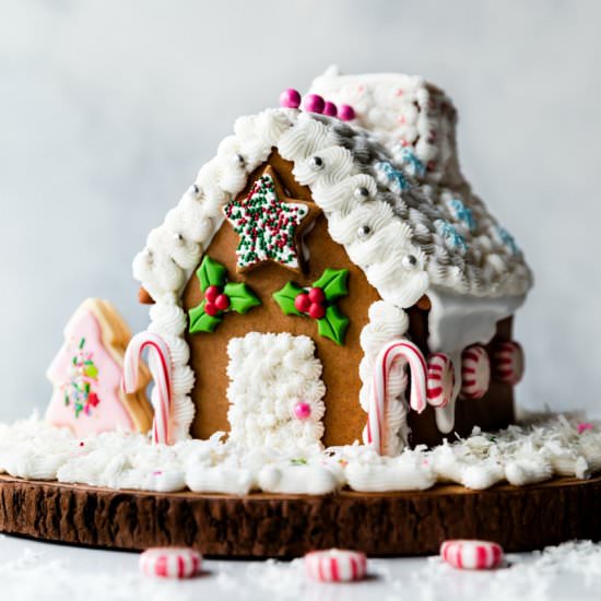 Gingerbread House - Recipe photo by sallysbakingaddiction