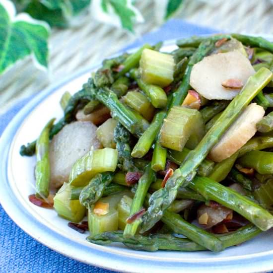 Oriental Asparagus - Recipe photo by Share The Recipe