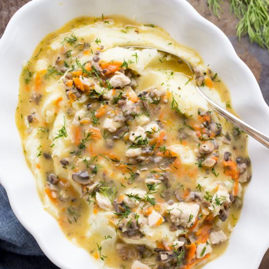 Chicken Mushroom Gravy - Recipe photo by ValentinasCorner