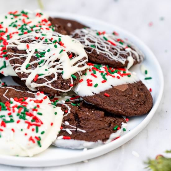 Chocolate Peppermint Cookies - Recipe photo by confessionsofabakingqueen