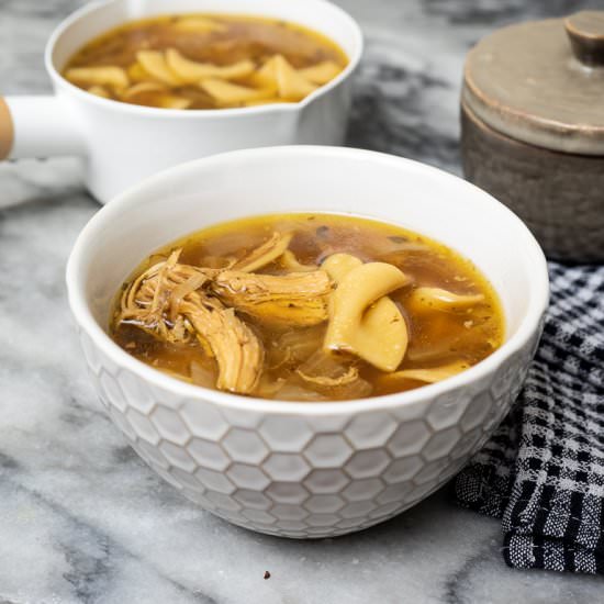 Instant Pot Chicken Noodle Soup - Recipe photo by forevernomday