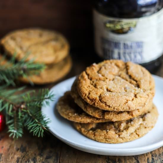 Double Ginger Molasses Cookies - Recipe photo by goldenbarrel
