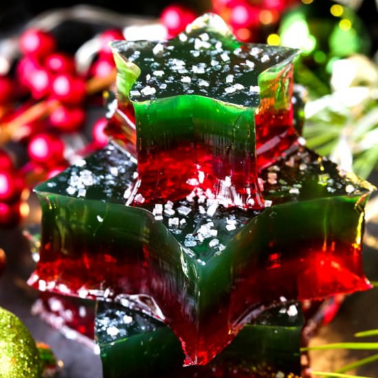 Champagne Jello Shots - Recipe photo by mantitlement