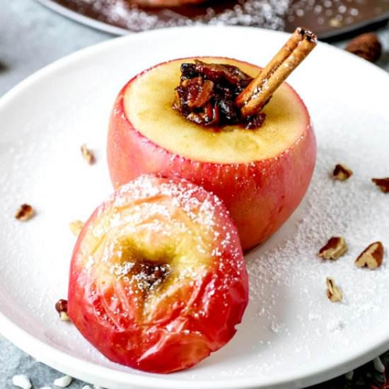 French Stuffed Baked Apples - Recipe photo by misspickledplum