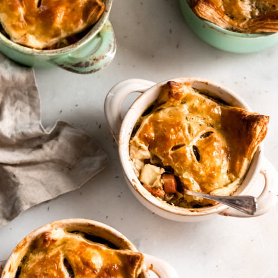 Cozy Chicken Pot Pie - Recipe photo by bluebowlrecipes