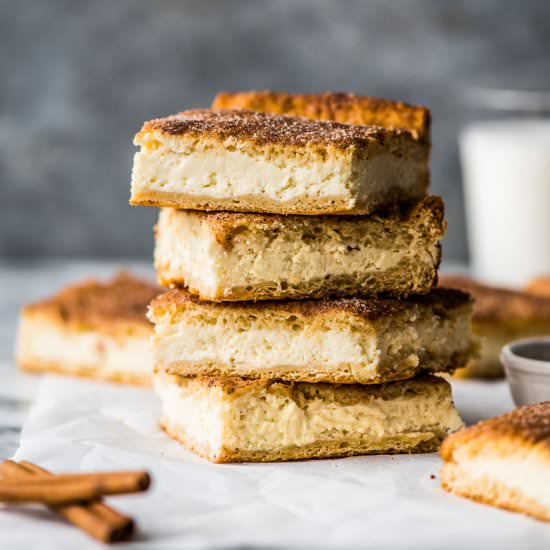 Sopapilla Cheesecake Bars - Recipe photo by isabeleats
