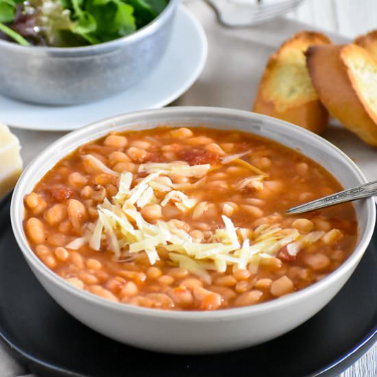 Slow Cooker White Beans - Recipe photo by casablancacooks