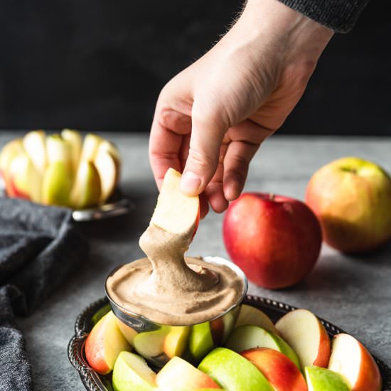 Caramel "Peanut Butter" Dip - Recipe photo by chelseajoyeats