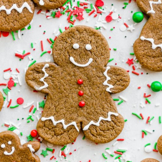 Soft Gingerbread Cookies - Recipe photo by Salt and Baker