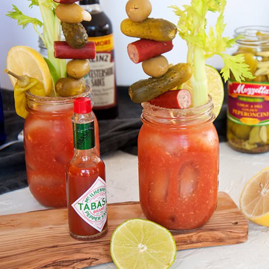 Classic Bloody Mary Recipe - Recipe photo by ramshacklepantry
