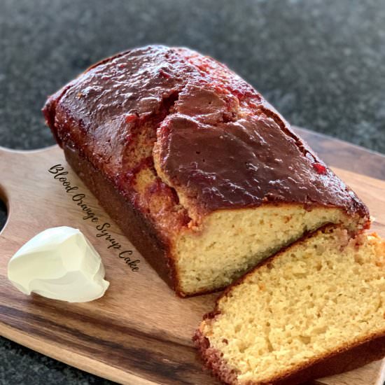 Blood Orange Syrup Cake - Recipe photo by annabels kitchen