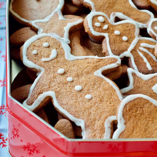 Easy Chocolate Gingerbread Biscuits - Recipe photo by joskitchenlarder