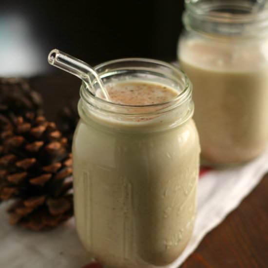 Homemade Eggnog - Recipe photo by theprairiehomestead