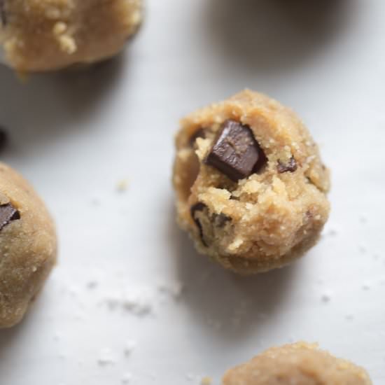 Cookie Dough Bites - Recipe photo by platingsandpairings