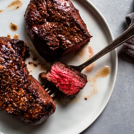 Sous Vide Filet Mignon - Recipe photo by platingsandpairings