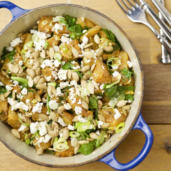 Spiced Squash Salad - Recipe photo by redhotandhungry