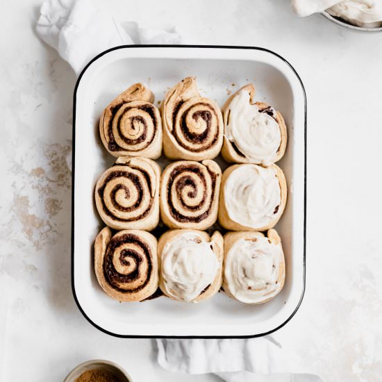 Dirty Chai Cinnamon Rolls - Recipe photo by wellfedsoul