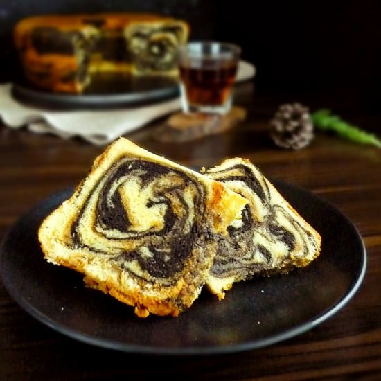 INDONESİA MARBLE CAKE - Recipe photo by MyHomeDiaryinTurkey