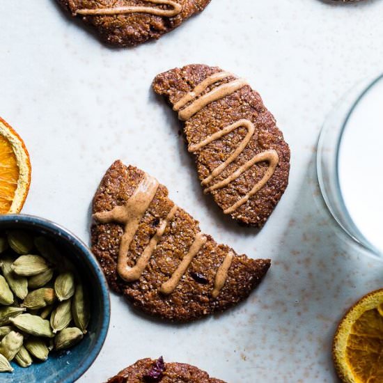 Orange Cardamom Paleo Cookies - Recipe photo by foodfaithfitness
