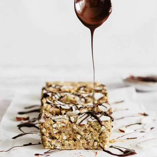 RAW BUCKWHEAT BARS / COCONUT LEMON - Recipe photo by healthylittlecravings