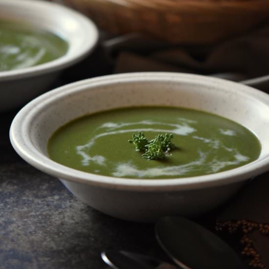 Broccoli Rabe Soup - Recipe photo by shelovesbiscotti