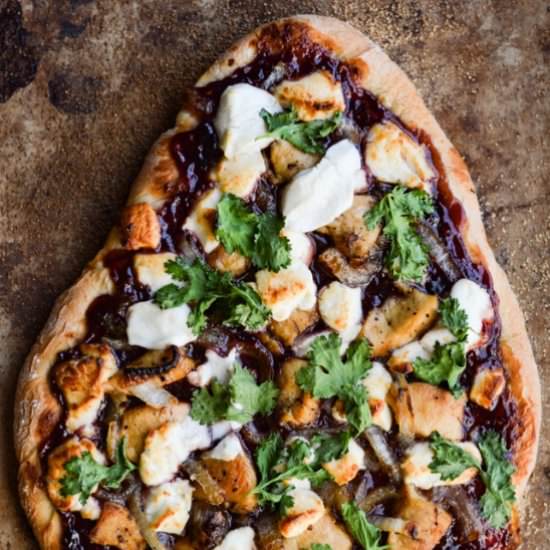 Raspberry Chicken Homemade Pizza - Recipe photo by linger