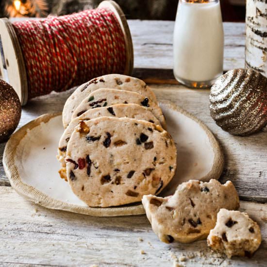 Fruit Cake Shorbread Cookies - Recipe photo by myfridayfoodswings