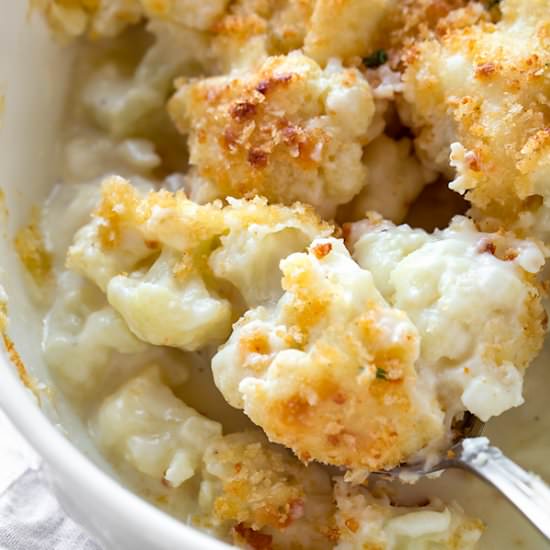 Cauliflower Casserole - Recipe photo by thecozyapron