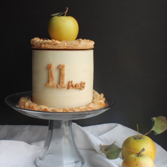 Apple Pie Baby Cake - Recipe photo by cakebloom