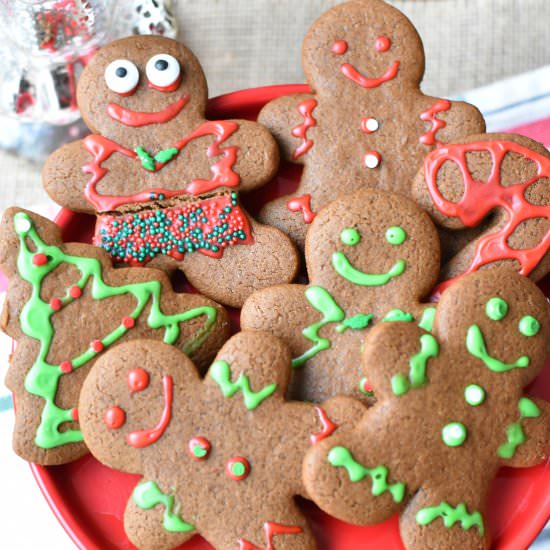 Gluten & Dairy Free Gingerbread Men - Recipe photo by living freely gluten free