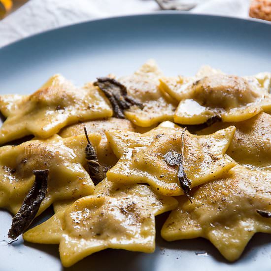 Pumpkin Tortelli - Recipe photo by ItalianRecipeBook