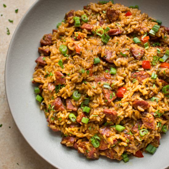Dirty Rice Dressing - Recipe photo by saltandlavender