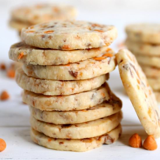 BUTTERSCOTCH SHORTBREAD COOKIES - Recipe photo by MomOnTimeout