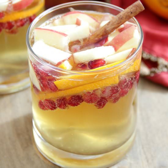 Holiday Sangria - Recipe photo by eatdrinklove