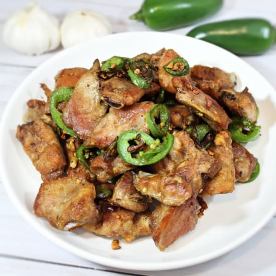 Ovenbaked Salt & Pepper Pork Riblet - Recipe photo by piggyout