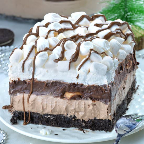Hot Chocolate Lasagna - Recipe photo by omgchocolatedesserts