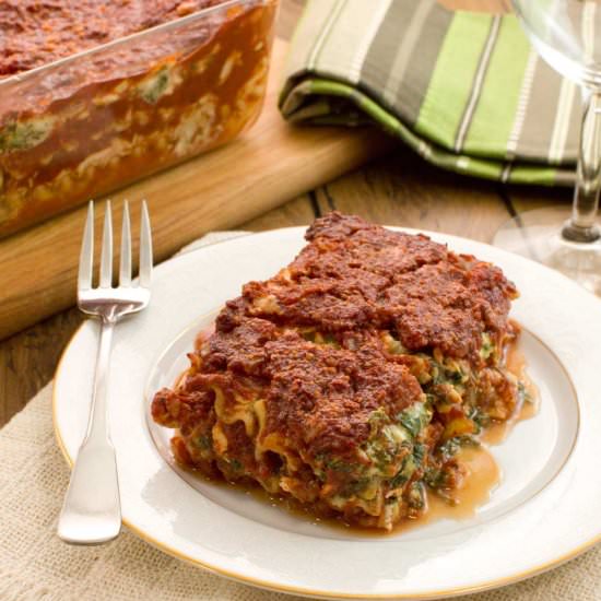 Easy Spinach Lasagna - Recipe photo by Share The Recipe