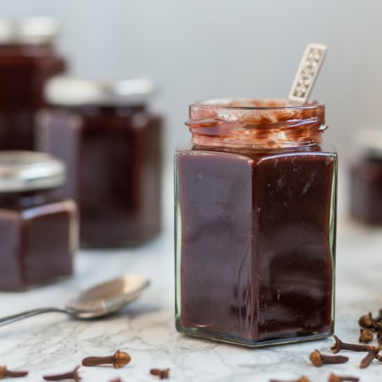 Christmas plum and clove jam - Recipe photo by electricbluefood