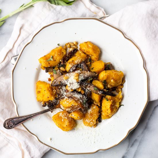 Butternut Squash Gnocchi - Recipe photo by heyemilyann