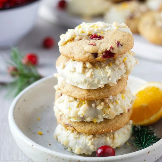 Cranberry Orange Cookies - Recipe photo by Garden in the kitchen