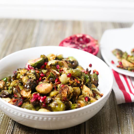 Roasted Brussel Sprouts - Recipe photo by MyDaylyKitchen