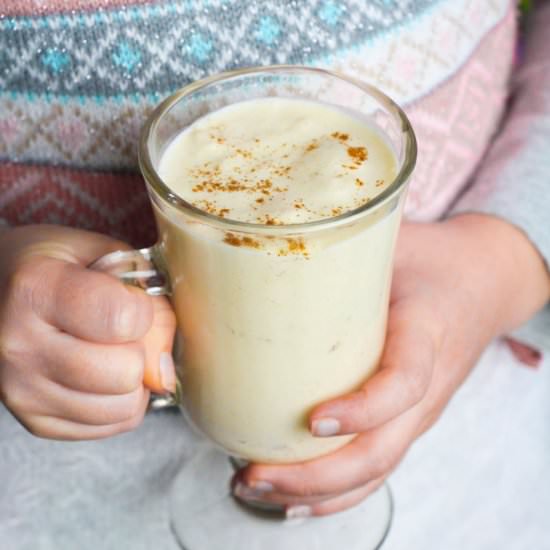Homemade Eggnog - Recipe photo by sugarspiceandglitter