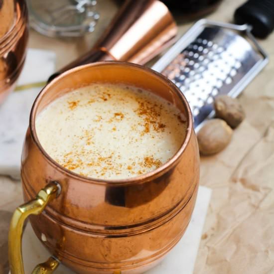 Spiked Eggnog - Recipe photo by sugarspiceandglitter