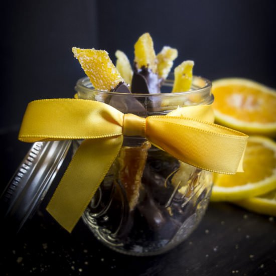 Chocolate Candied Orange Peel - Recipe photo by Went Here 8 This